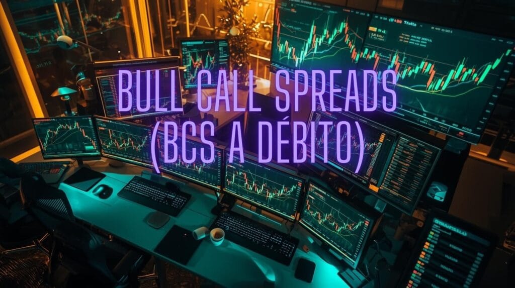 Bull Call Spread , bcs a débito , opciones financieras, acciones